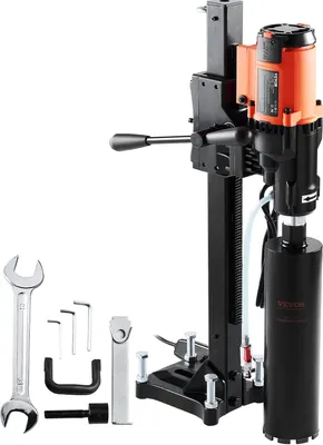Produktbild von Diamantkernbohrmaschine Kernbohrmaschine 3200 W Kernbohrgerät 0-750 U/min Kernbohrmaschine Nass- und Trockenbohren 20 cm Magnetbohrmaschine