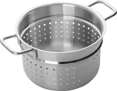 Produktbild von BERNDORF Pasta-Sieb/Topfhalter 20 × 14 cm