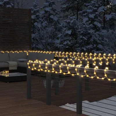 Productafbeelding van vidaXL LED-lichtslang, 480 LEDs, warm wit, 20 meter, PVC
