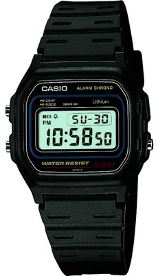 Produktbild von Casio HerrenArmbanduhr Digital Quarz Harz W-59-1VQES