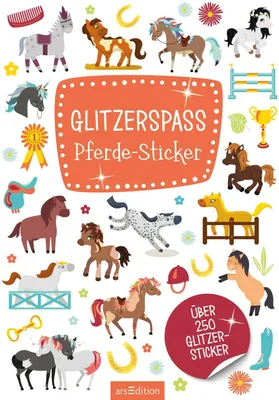 Produktbild von Glitzerspaß - Pferde-Sticker