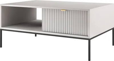 Produktbild von Couchtisch Wohnzimmertisch Kaffeetisch NOVA 03 grau 104 x 46 x 68 cm