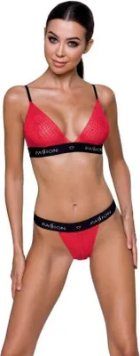 Produktbild von Passion-Exklusiv - PE Glamiss set red - black L/XL
