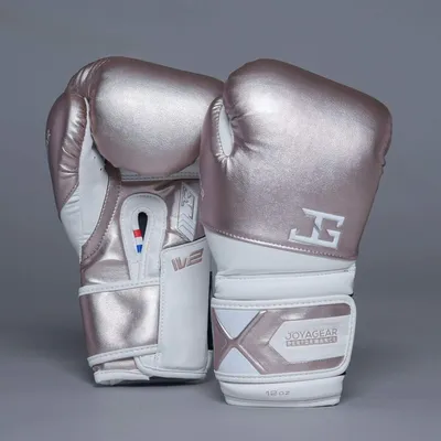 Produktbild von Joyagear Performance V2 Velcro Boxhandschuhe - Rosa/Weiß - 14 oz.