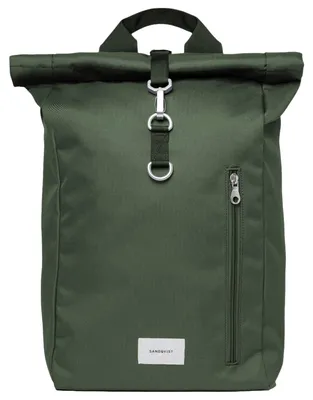 Produktbild von Sandqvist 19L Ground Rolltop-Rucksack, Grün One Size