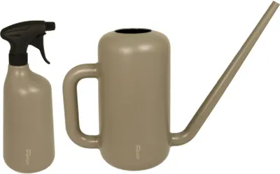 Produktbild von MePla - Set - Gießkanne Pilea 3.8L + Sprüher - taupe