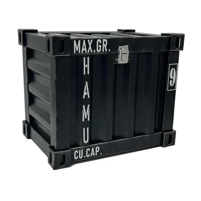 Produktbild von Truhe im Container Design 26 * 20 * 20 cm in  Grau