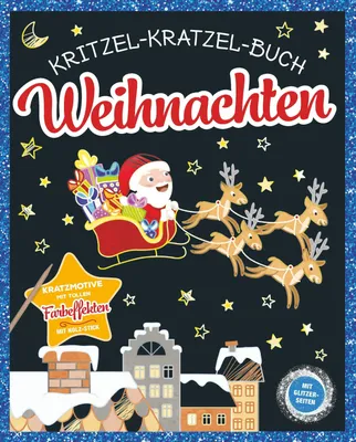 Produktbild von Kritzel-Kratzel-Buch Weihnachten. Für Kinder ab 5 Jahren