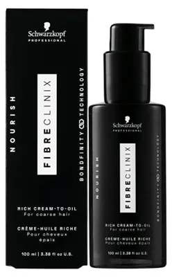 Immagine prodotto di Schwarzkopf Professional Fibre Clinix Bondfinity, crema trasformabile in olio, 100 ml