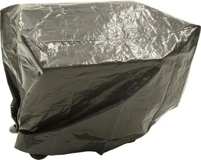 Zdjęcie produktu dla Prostokątny pokrowiec ochronny na grill - szary - 120x60x100 cm - PE