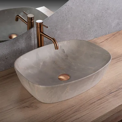 Produktbild von Rea Aufsatzwaschbecken Freja Beige