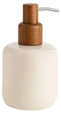 Produktbild von HOMLA MELKARO Keramik-Spender, beige, 9 x 15,6 cm
