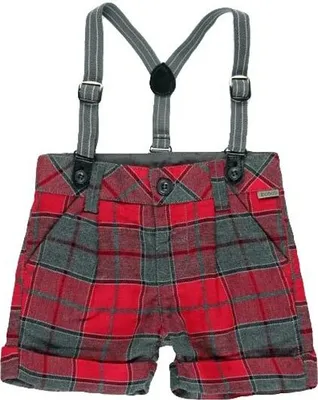 Produktbild von Boboli Check Kurze Hose Rot 9 Months Junge Rot 9 Months