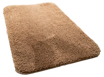 Produktbild von Saugfähige, weiche Badezimmer-Fußmatte, einfarbig, maschinenwaschbar, rutschfest, für Badezimmer, Schlafzimmer, Eingangsbereich