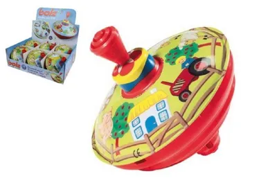 Produktbild von Simm|Bolz by LENA® Bolz Brummkreisel Bauernhof 13cm