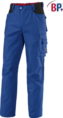 Produktbild von BP® Arbeitshose - königsblau/schwarz - 60n