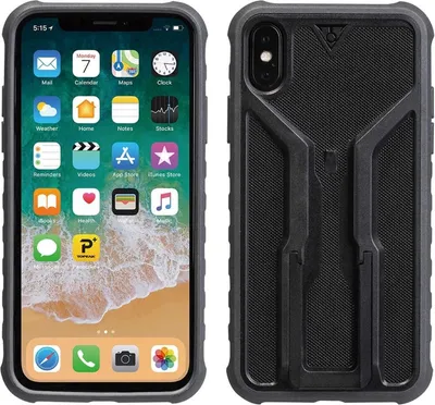 Produktbild von Topeak Handyhülle RideCase Kompatibel mit Apple iPhone X, Schwarz