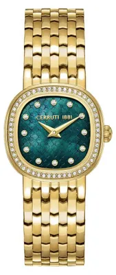 Produktbild von Cerruti 1881 Armbanduhr GRESTA Gold Green