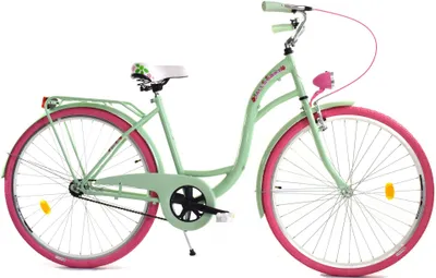 Zdjęcie produktu dla Dallas Bike City 28" 1spd - mięta z różem