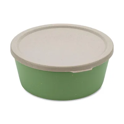 Obrázok produktu pre Koziol Zásobník na potraviny / malá miska s vekom Connect zelená 13 x 13 x 5 cm / 400 ml