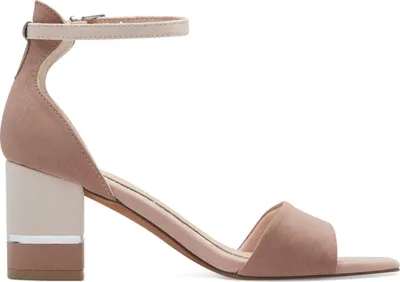 Produktbild von MARCO TOZZI Damen Sandalette Colorblock geschlossene Ferse Fesselriemen 2-28303-42, Größe:40 EU, Farbe:Beige