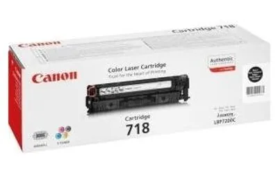Image de Canon Toner 718 - Doppelpack - Schwarz - Kapazität: 2x 3.400 Seiten (2662B005)