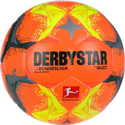 Produktbild von DERBYSTAR Bundesliga Brillant Replica High Visible Freizeitfußball 2022/23 orange 5