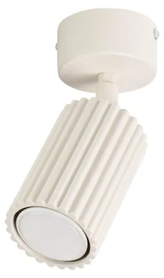 Image de Plafonnier KARBON 1 beige 1xGU10 10 W aluminium 18 x 7 x 7 cm Sollux Lighting