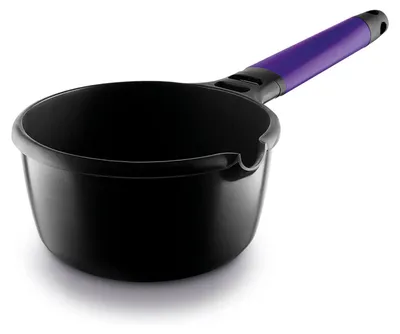 Induktionskochtopf 14 cm, 1 L, antihaftbeschichtet, abnehmbarer Griff