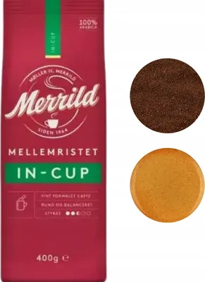 Immagine prodotto di Caffè macinato Merrild in Cup 400 g