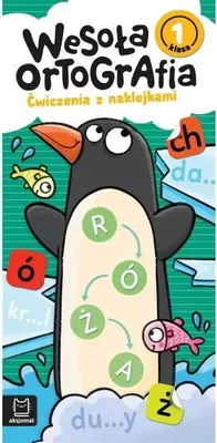 Produktbild von Nauka Ortografii, Zestaw Interaktywny - Radosna Przygodą w Literach i Naklejkach!