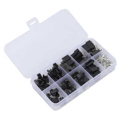 Produktbild von JST-2.54mm,SM-Steckverbinder,Männliche &amp; weibliche Klemme,Drahtstiftleiste,Drahtbrücken-Stiftleiste,Männliche weibliche Drahtbrücken-Stiftleiste,Steckergehäuse-Kit,M/F Crimpstifte,Elektrische Anschlüsse