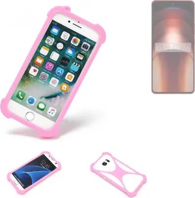 Produktbild von K-S-Trade Handy Hülle kompatibel mit Vivo iQOO Neo9s Pro Schutz Hülle Bumper Silikon Schutz Hülle Cover Case Silikoncase Silikonbumper TPU Softcase
