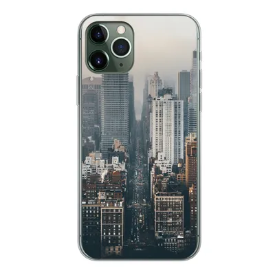 Produktbild von MuchoWow® Handyhülle Schutzhülle Hülle für iPhone 11 Pro Skyline von New York Silikon Softcase Handy Hülle - Handy