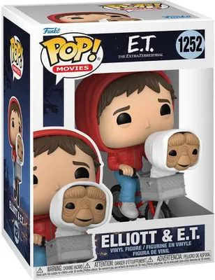 Produktbild von E.T. The Extra-Terrestrial - Elliott & E.T. 1252 - Funko Pop! Vinyl Figur