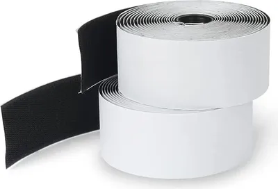 Immagine prodotto di Nastro velcro autoadesivo 50 mm / 5 m nero