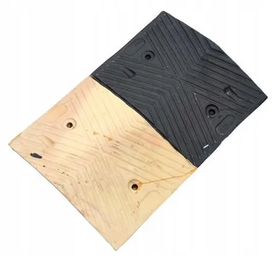 Produktbild von Ayaq Geschwindigkeitsdämpfer Bodenschwelle 50cm Gelb-Schwarz