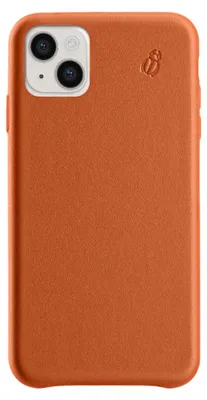 Zdjęcie produktu dla BEETLECASE, skórzane etui premium na Apple iPhone 11, pomarańczowe