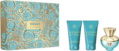 Zdjęcie produktu dla Dylan Turquoise Pour Femme zestaw woda toaletowa spray 50ml + żel do ciała 50ml + żel pod prysznic 50ml