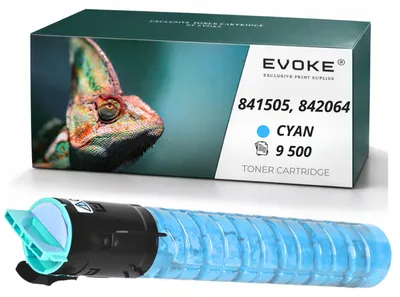 Obrázek produktu pro Tonerová kazeta kompatibilní s tiskárnami Ricoh MPC-2051, 2551C, 841505, 842064, barva: cyan, výtisk: 9 500 stran, kompatibilní s modely Aficio 2051, 2551, C2051