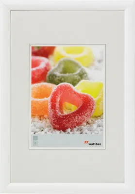 Produktbild von Walther Trendstyle weiß    30x40 Kunststoff                KP040W