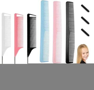 Produktbild von Famanu Kammset Professionelles Stylingkamm-Set 6 Teile