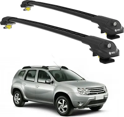 Immagine prodotto di TURTLE Portapacchi AIR-1 DACIA DUSTER HS 2010 - 2013 Barre rialzate , Nero