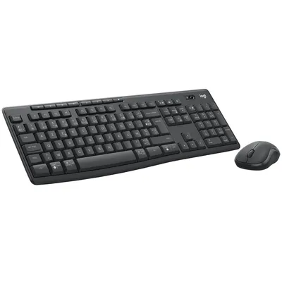 Obrázek produktu pro Logitech 920-012066, Bezdrátový, Bluetooth, Membránový spínač, AZERTY, Grafit, Obsahuje myš