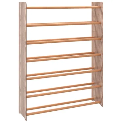 Image de Étagère à chaussures Marron 90x24x117 cm Bois d'ingénierie