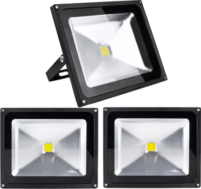 Immagine prodotto di Greenmigo 3X 50W Lampada LED Proiettore IP65 Bianco freddo Alluminio Proiettore impermeabile