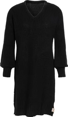 Produktbild von Knit Factory Robin Strickkleid - Schwarz - 36/38