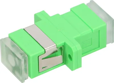 Produktbild von Extralink SC/APC Adapter Patchcord Verbindungen Einzelmodus, Simplex, transparente Staubschutzkappen