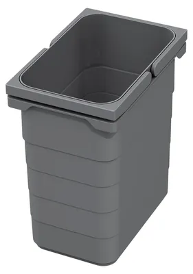 Produktbild von Ninka Abfallsammler 7 Liter dunkelgrau – Einbau-Abfalleimer, Modell 5076