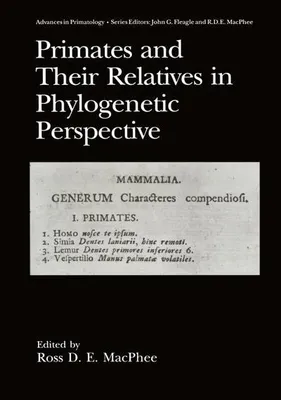 Obrázok produktu pre Primates and Their Relatives in Phylogenetic Perspective